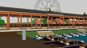 宿州新汴河旅游码头工程