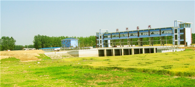 安徽省淮河重点平原洼地治理外资项目沱河集闸